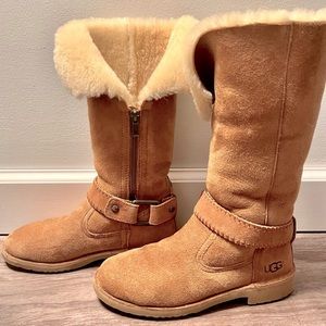 Tall Chestnut Ugg Boots